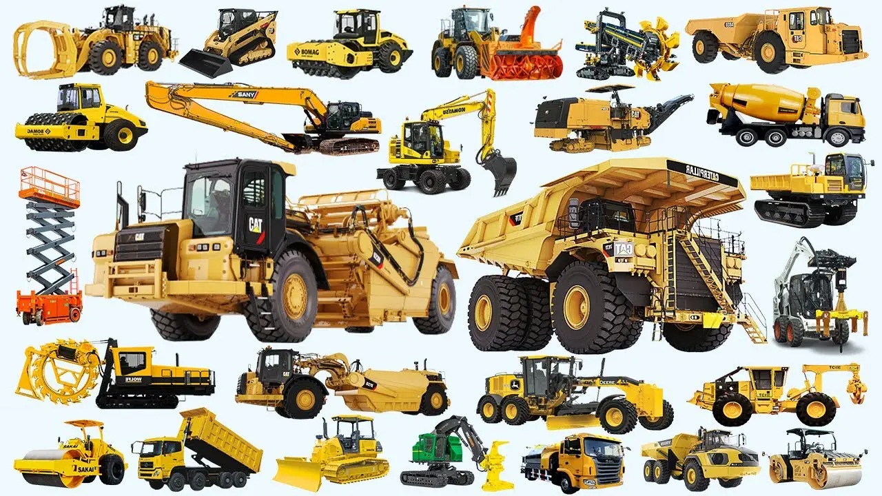 Heavy duty excavator and construction machinery